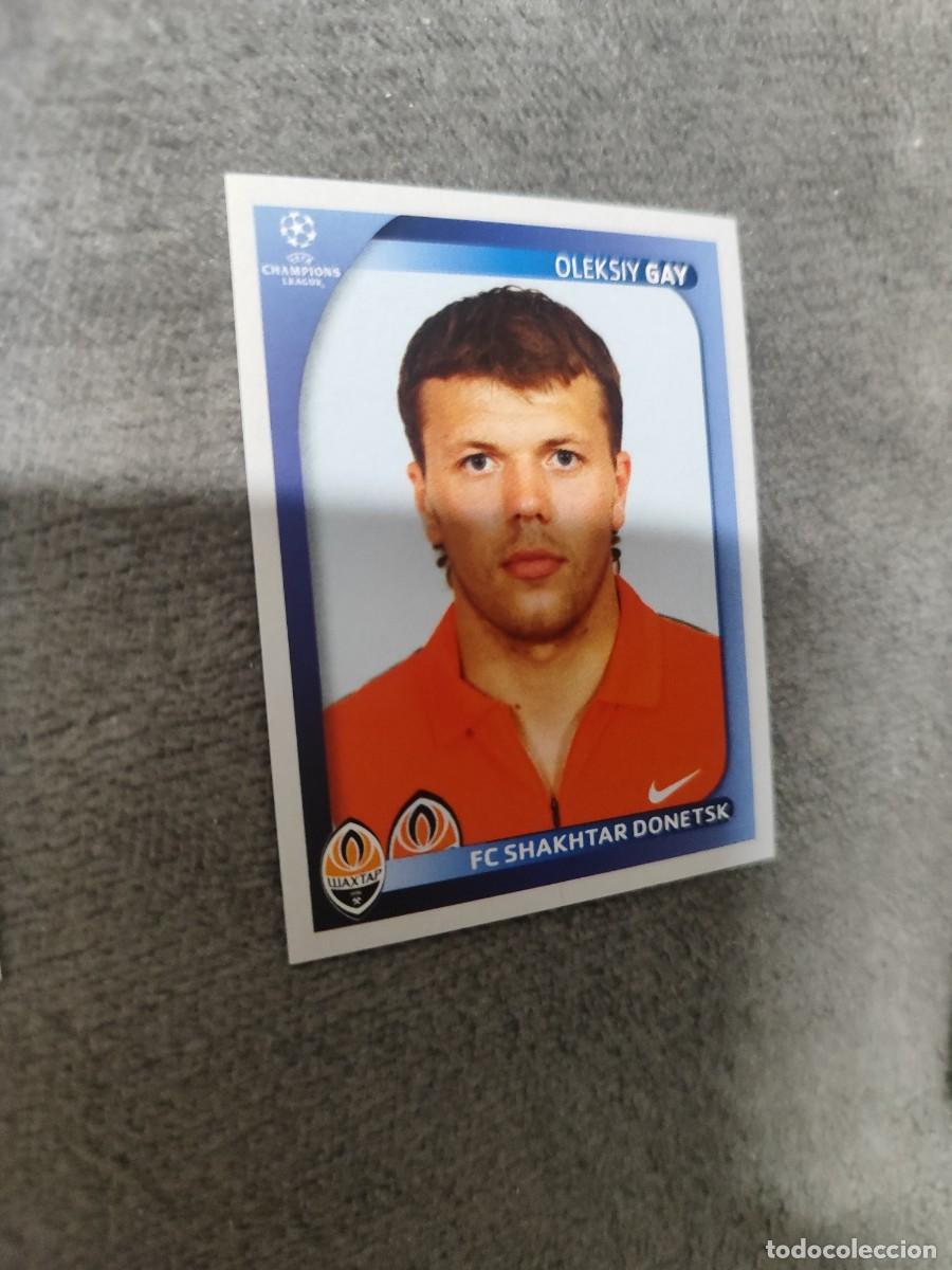Cromos de Futebol: 477 CHAMPIONS LEAGUE 08 09 PANINI OLEKSIY GAY - FC SHAKHTAR DONETSK - 2008 2009 UCL UEFA