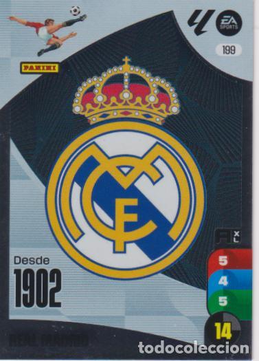 Cromos de Futebol: ESCUDO REAL MADIRD CLUB DE FUTBOL DESDE 1902 - PANINI ADRENALYN XL LA LIGA 2024-25