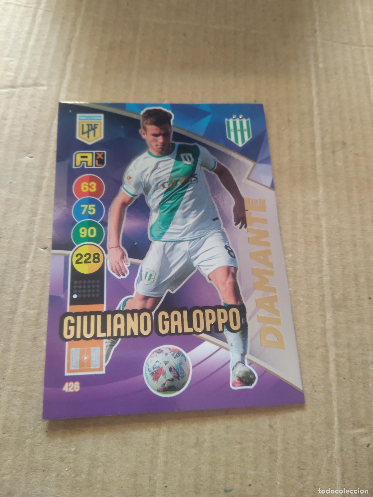 Cromos de F&uacute;tbol: 426 GIULIANO GALOPPO BANFIELD CROMO FUTBOL ARGENTINO PANINI LIGA ARGENTINA 2021 ADRENALYN
