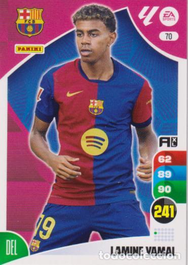 Cromos de F&uacute;tbol: LAMINE YAMAL - F.C.BARCELONA - PANINI ADRENALYN XL LA LIGA 2024-25