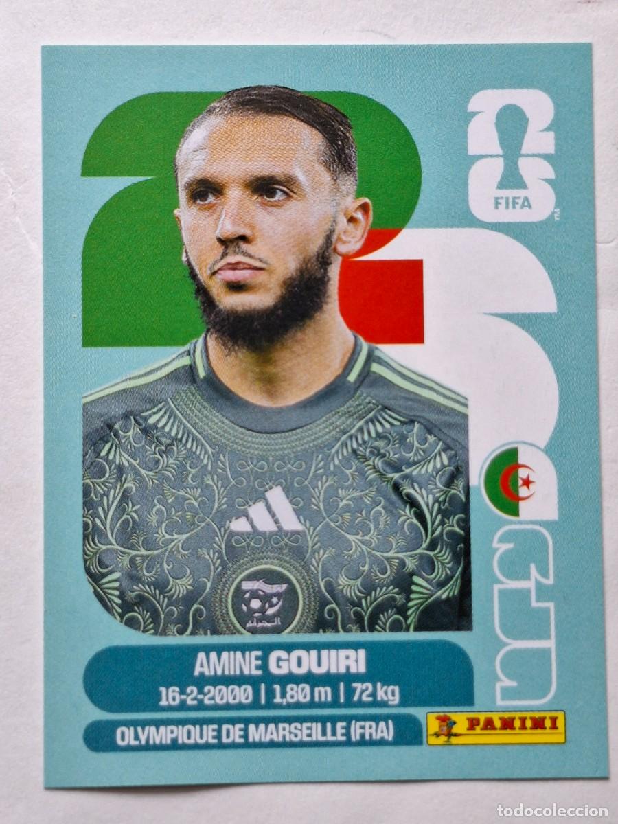 Cromos de F&uacute;tbol: #ALG 18 AMINE GOUIRI (Algeria) - Panini FIFA World Cup 2026 Sticker