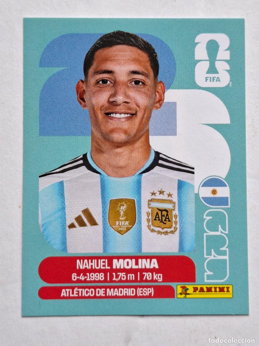 Cromos de F&uacute;tbol: #ARG 3 NAHUEL MOLINA (Argentina) - Panini FIFA World Cup 2026 Sticker