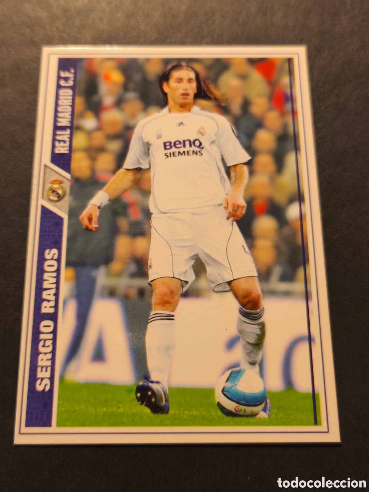 Cromos de F&uacute;tbol: 14 SERGIO RAMOS REAL MADRID MUNDICROMO 2008 BASE