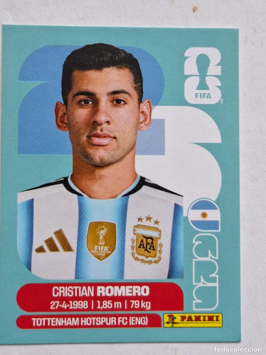 Cromos de F&uacute;tbol: #ARG 4 CRISTIAN ROMERO (Argentina) - Panini FIFA World Cup 2026 Sticker