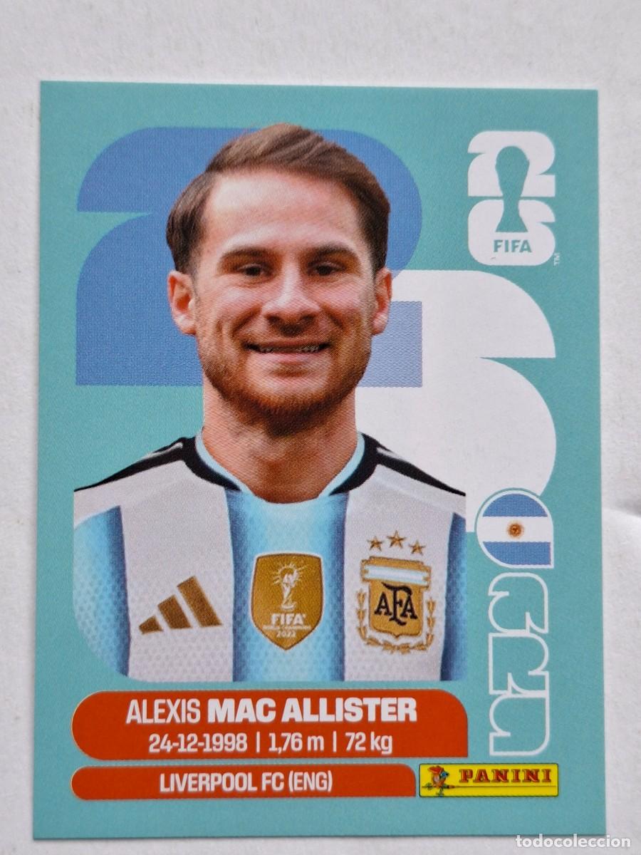 Cromos de F&uacute;tbol: #ARG 9 ALEXIS MAC ALLISTER (Argentina) - Panini FIFA World Cup 2026 Sticker
