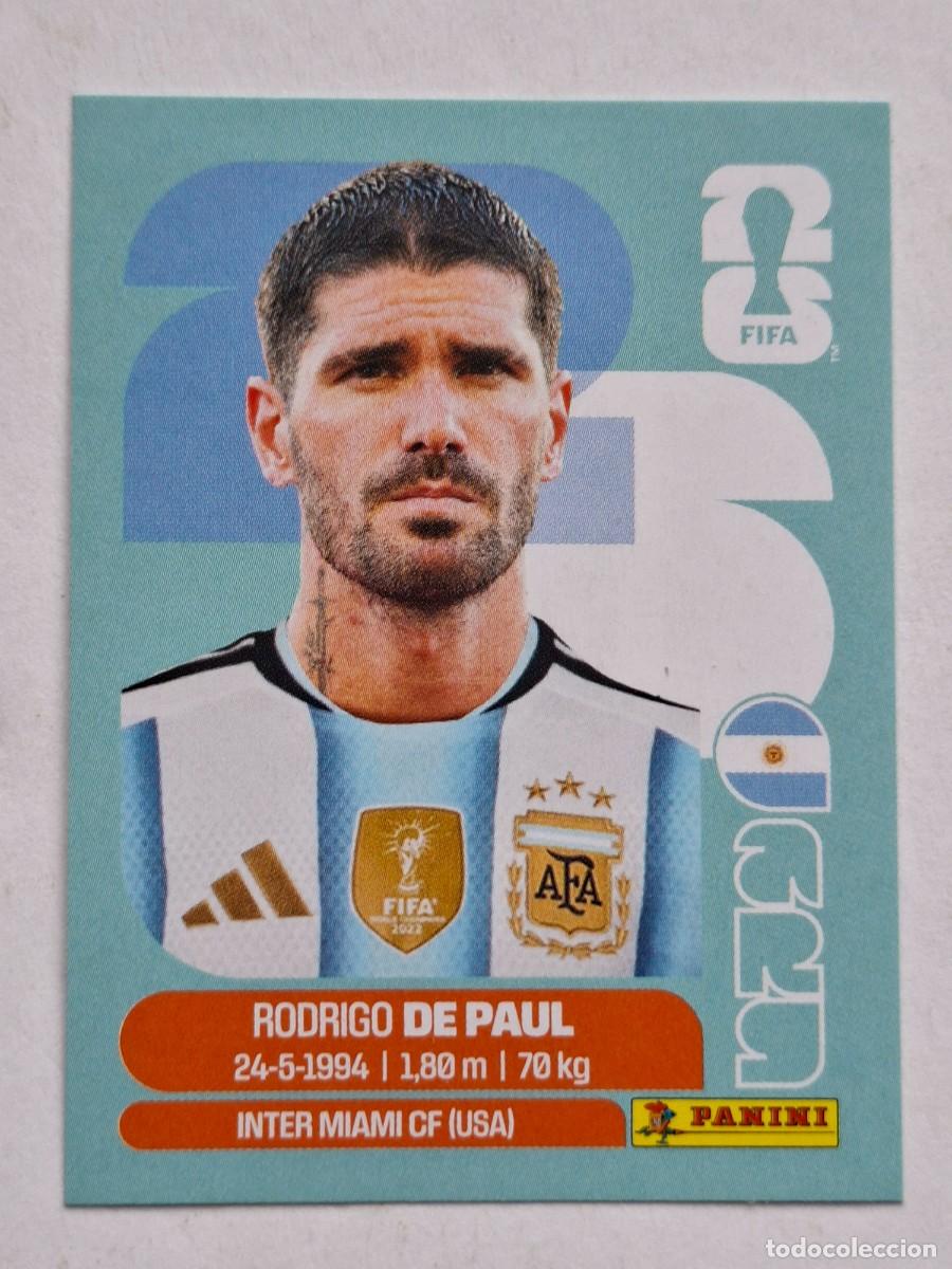 Cromos de F&uacute;tbol: #ARG 10 RODRIGO DE PAUL (Argentina) - Panini FIFA World Cup 2026 Sticker