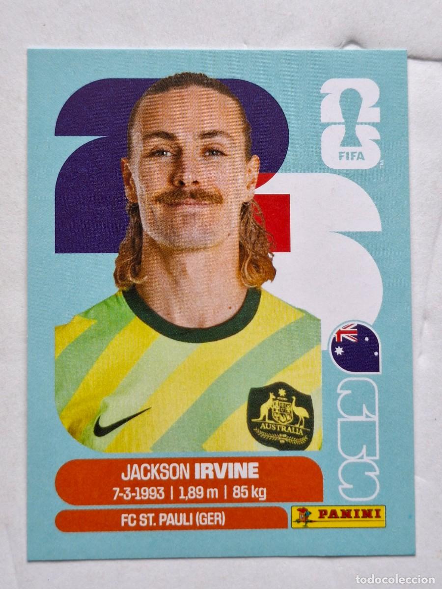 Cromos de F&uacute;tbol: #AUS 11 JACKSON IRVINE (Australia) - Panini FIFA World Cup 2026 Sticker