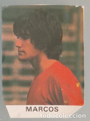 Cromos de F&uacute;tbol: Marcos (At. Madrid) Los 25 Internacionales de Espa&ntilde;a (Caramelos Pez) Mundial 82