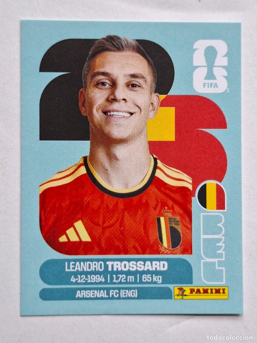 Cromos de F&uacute;tbol: #BEL 18 LEANDRO TROSSARD (Belgium) - Panini FIFA World Cup 2026 Sticker