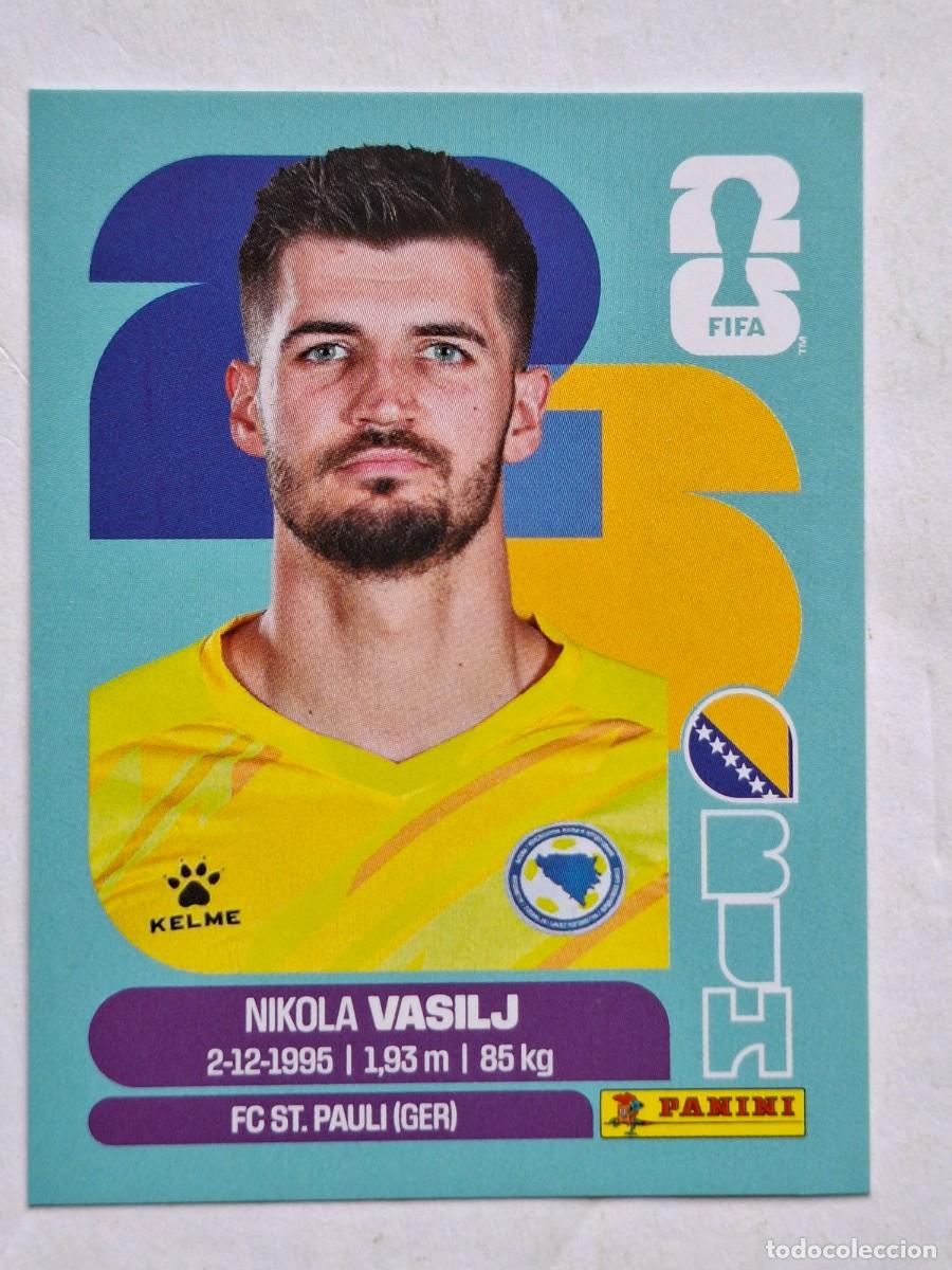 Cromos de F&uacute;tbol: #BIH 2 NIKOLA VASILJ (Bosnia &Herzegovina) - Panini FIFA World Cup 2026 Sticker