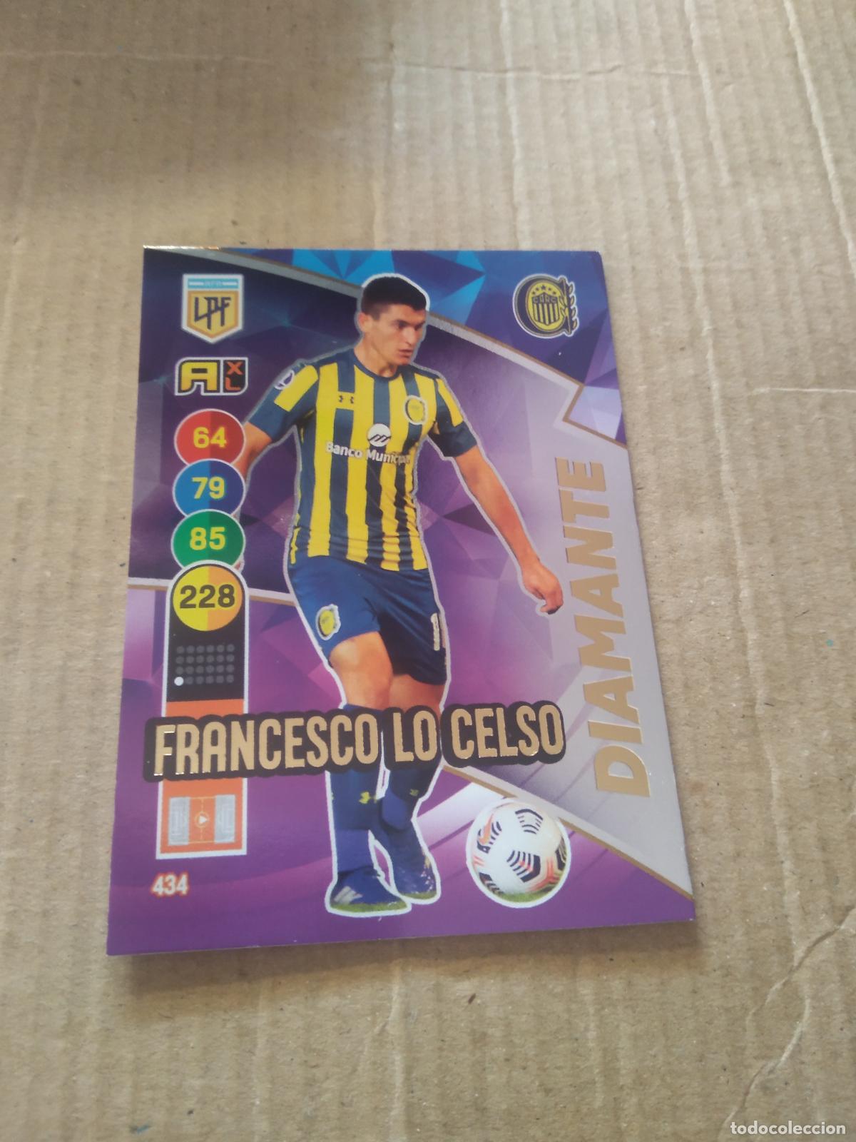 Cromos de F&uacute;tbol: 434 FRANCESCO LO CELSO ROSARIO CENTRAL CROMO FUTBOL ARGENTINO PANINI LIGA ARGENTINA 2021 ADRENALYN