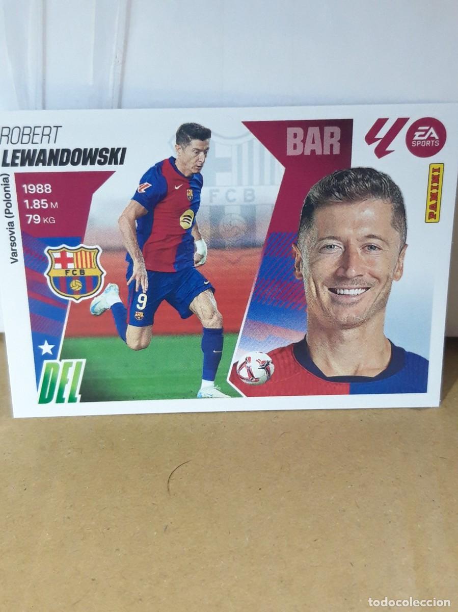 Cromos de Futebol: LEWANDOWSKI FC BARCELONA BAR&Ccedil;A N&ordm; 20 LIGA ESTE 25 26 2025 2026 PANINI