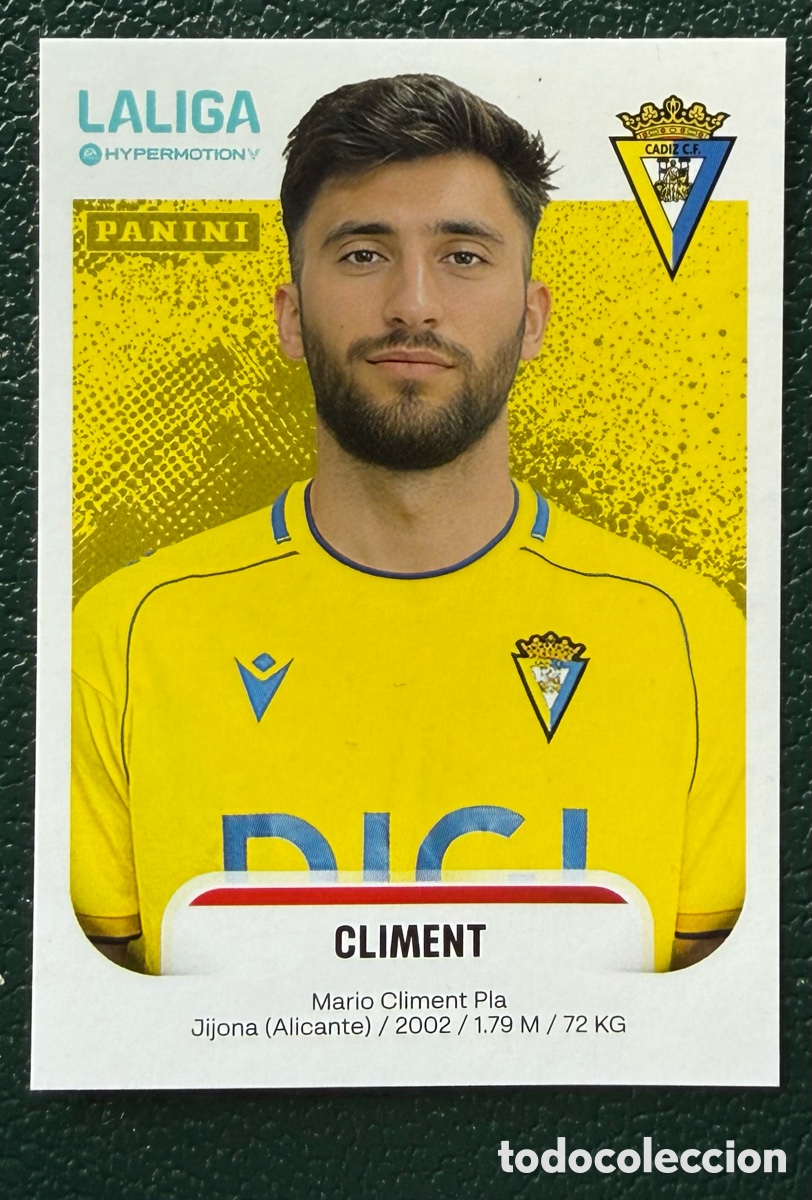 Cromos de Futebol: 86 CLIMENT CADIZ CF CROMOS ALBUM LA LIGA HYPERMOTION 2025 2026 25 26 PANINI