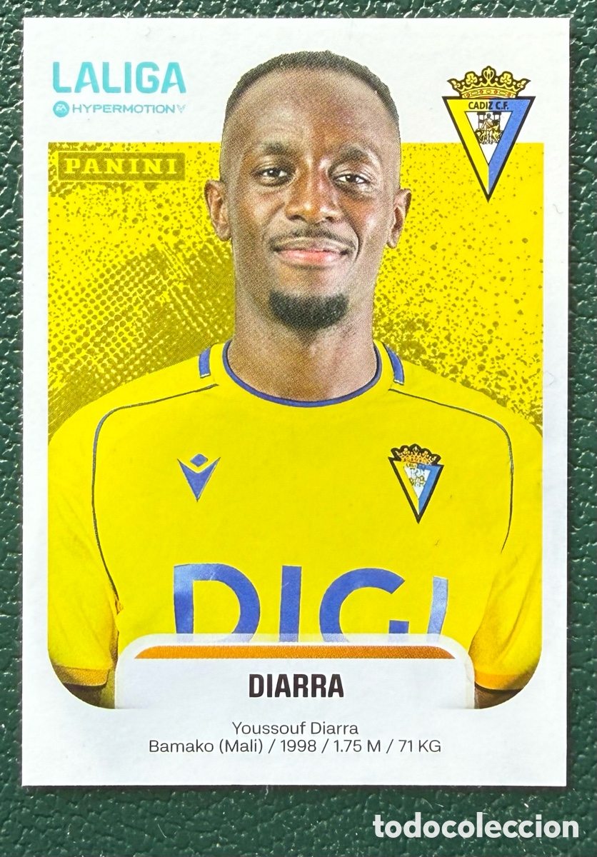 Cromos de Futebol: 89 DIARRA CADIZ CF CROMOS ALBUM LA LIGA HYPERMOTION 2025 2026 25 26 PANINI