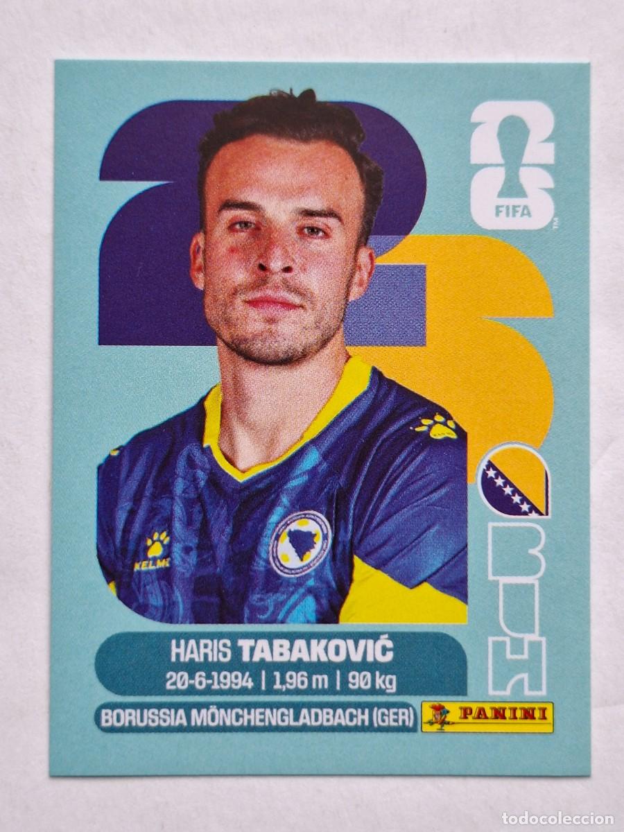Cromos de F&uacute;tbol: #BIH 20 HARIS TABAKOVIC (Bosnia &Herzegovina) - Panini FIFA World Cup 2026 Sticker
