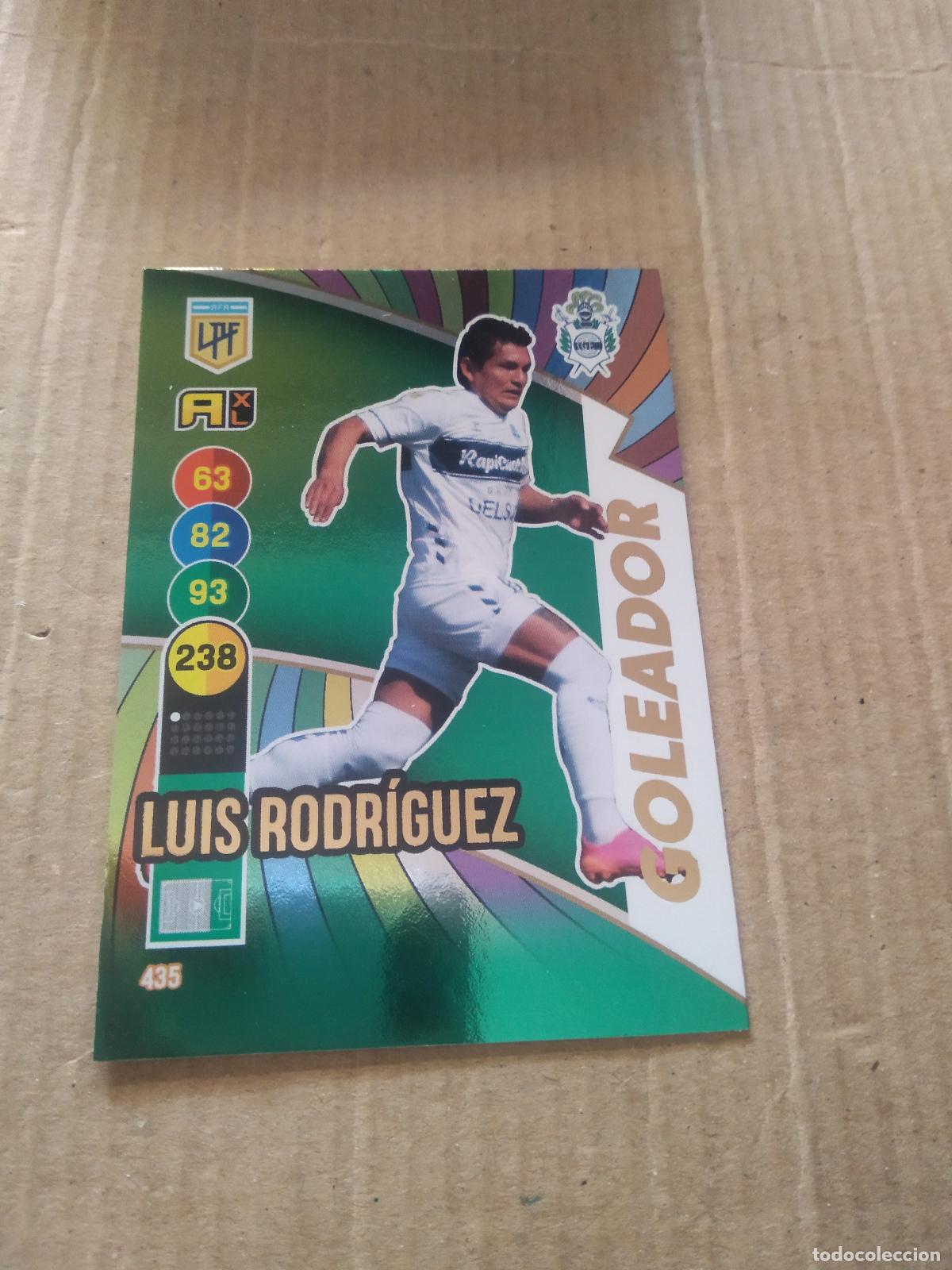 Cromos de F&uacute;tbol: 435 LUIS RODRIGUEZ GIMNASIA CROMO FUTBOL ARGENTINO PANINI LIGA ARGENTINA 2021 ADRENALYN