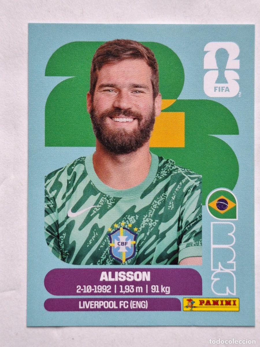 Cromos de F&uacute;tbol: #BRA 2 ALISSON (Brazil) - Panini FIFA World Cup 2026 Sticker