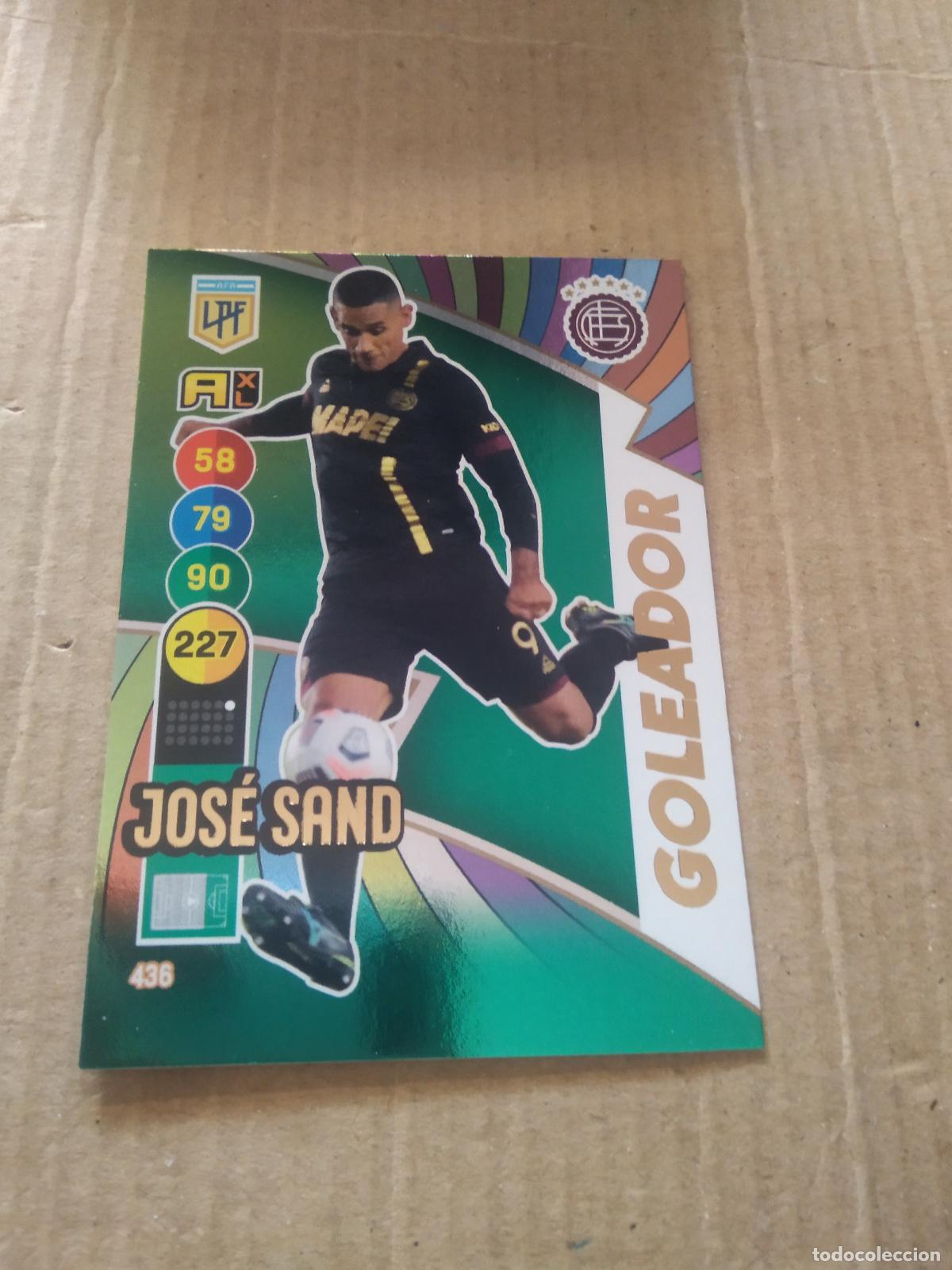 Cromos de F&uacute;tbol: 436 JOSE SAND LANUS CROMO FUTBOL ARGENTINO PANINI LIGA ARGENTINA 2021 ADRENALYN