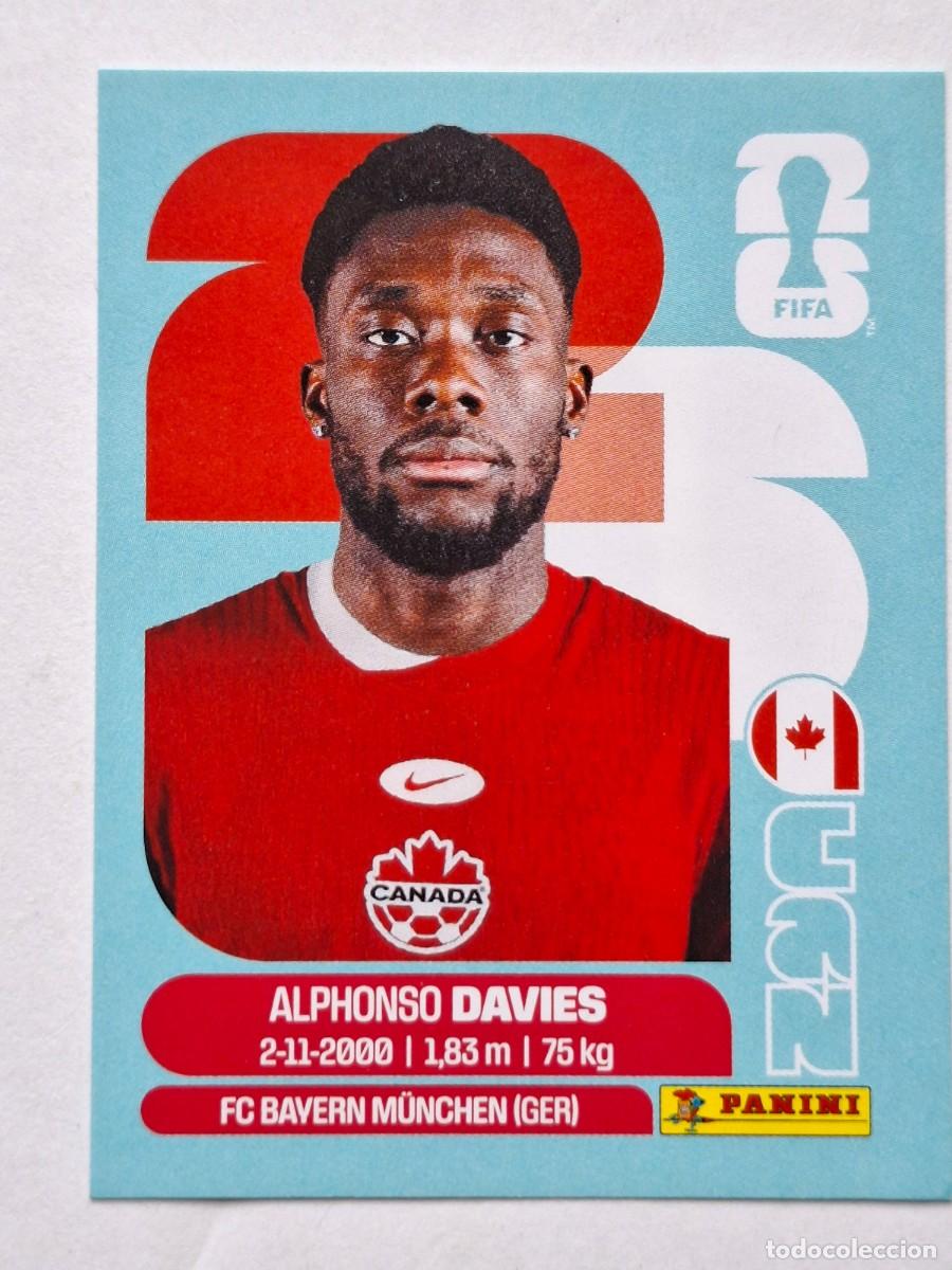 Cromos de F&uacute;tbol: #CAN 3 ALPHONSO DAVIES (Canada) - Panini FIFA World Cup 2026 Sticker
