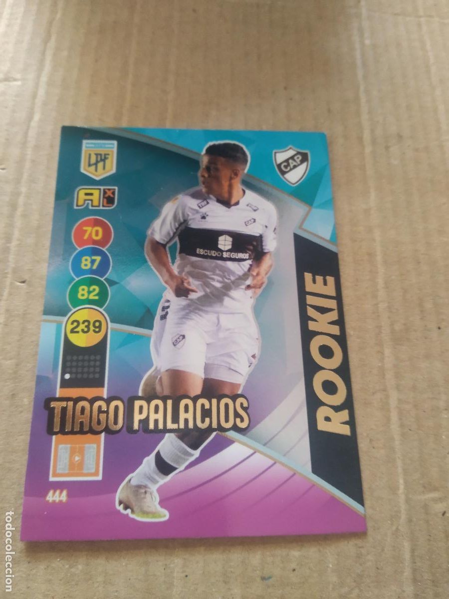 Cromos de F&uacute;tbol: 444 TIAGO PALACIOS PLATENSE CROMO FUTBOL ARGENTINO PANINI LIGA ARGENTINA 2021 ADRENALYN