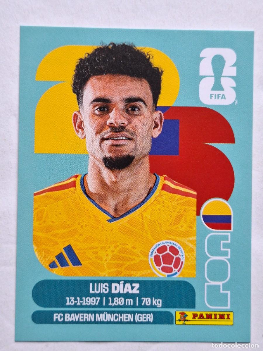 Fu&szlig;ball-Sticker: #COL 20 LUIS DIAZ (Colombia) - Panini FIFA World Cup 2026 Sticker
