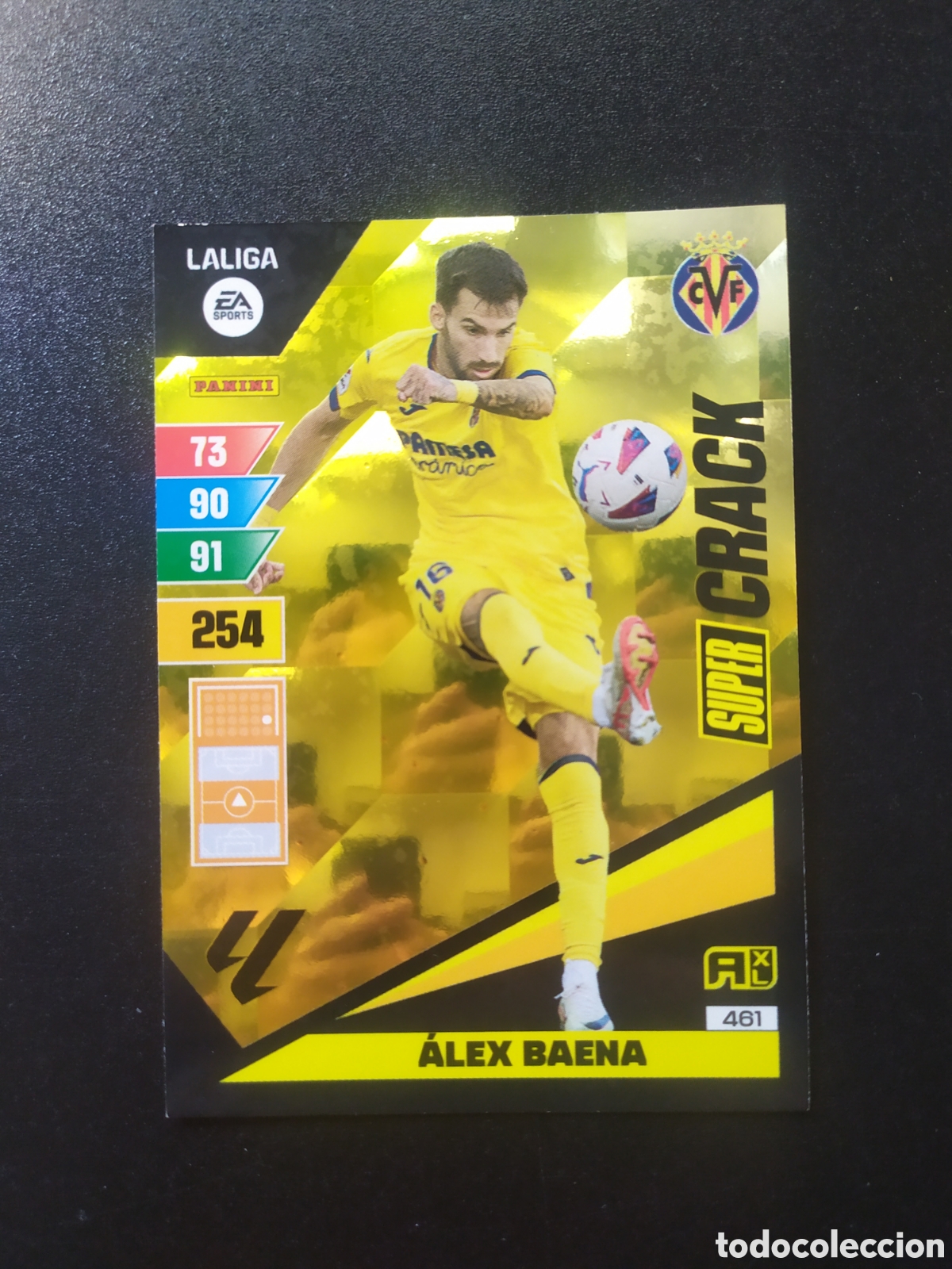 Cartes &agrave; collectionner de Football: Adrenalyn 2023 2024 23 24 panini Alex Baena super crack n&deg; 461 Villarreal