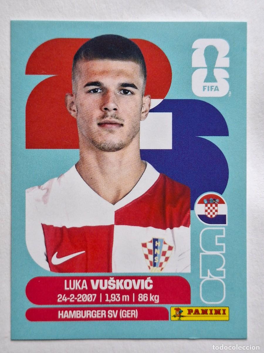 Cromos de Futebol: #CRO 6 LUKA VU&Scaron;KOVIĆ (Croatia) - Panini FIFA World Cup 2026 Sticker
