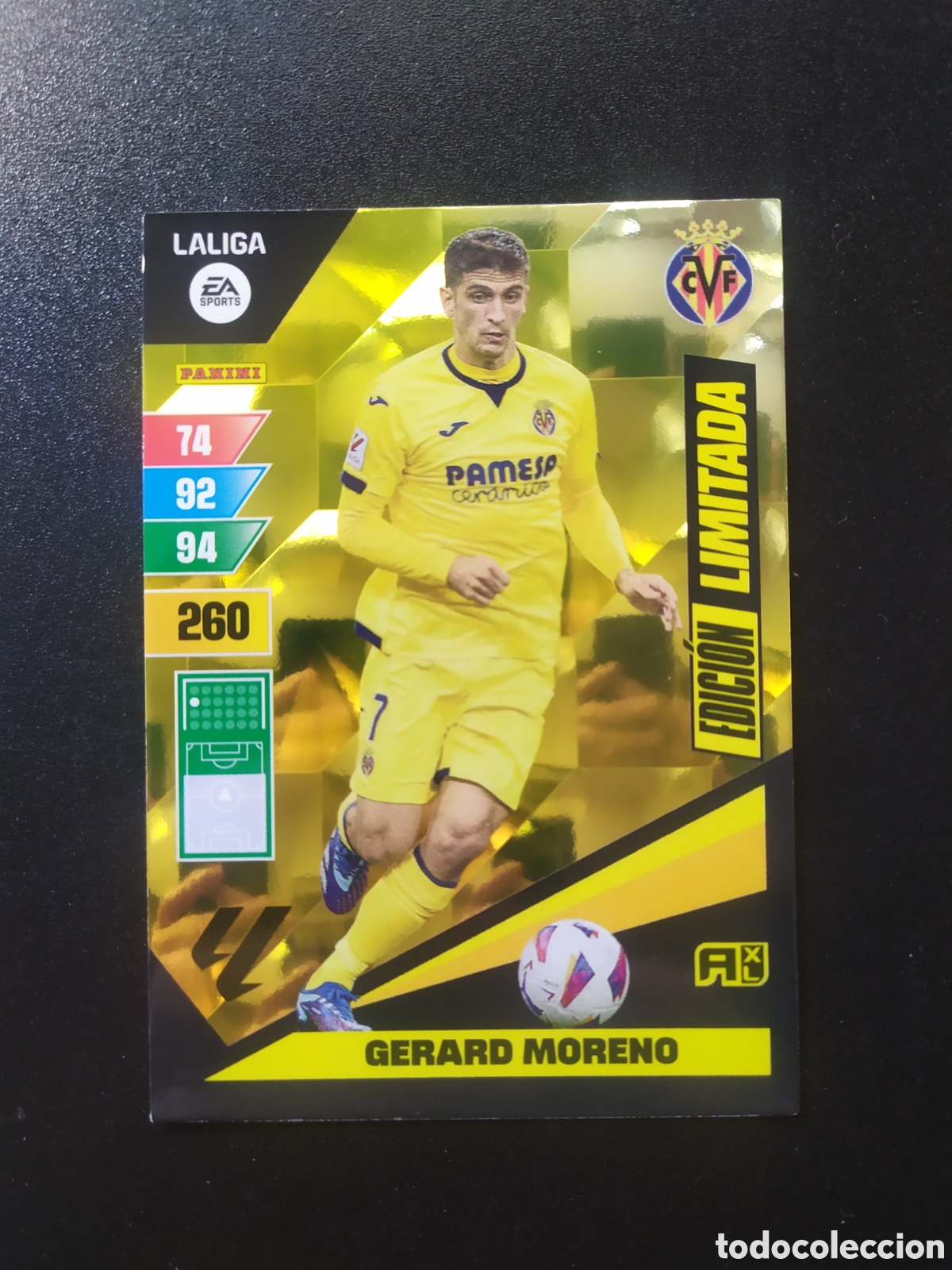 Cromos de Futebol: Adrenalyn 2023 2024 23 24 panini Gerard Moreno edicion limitada Villarreal