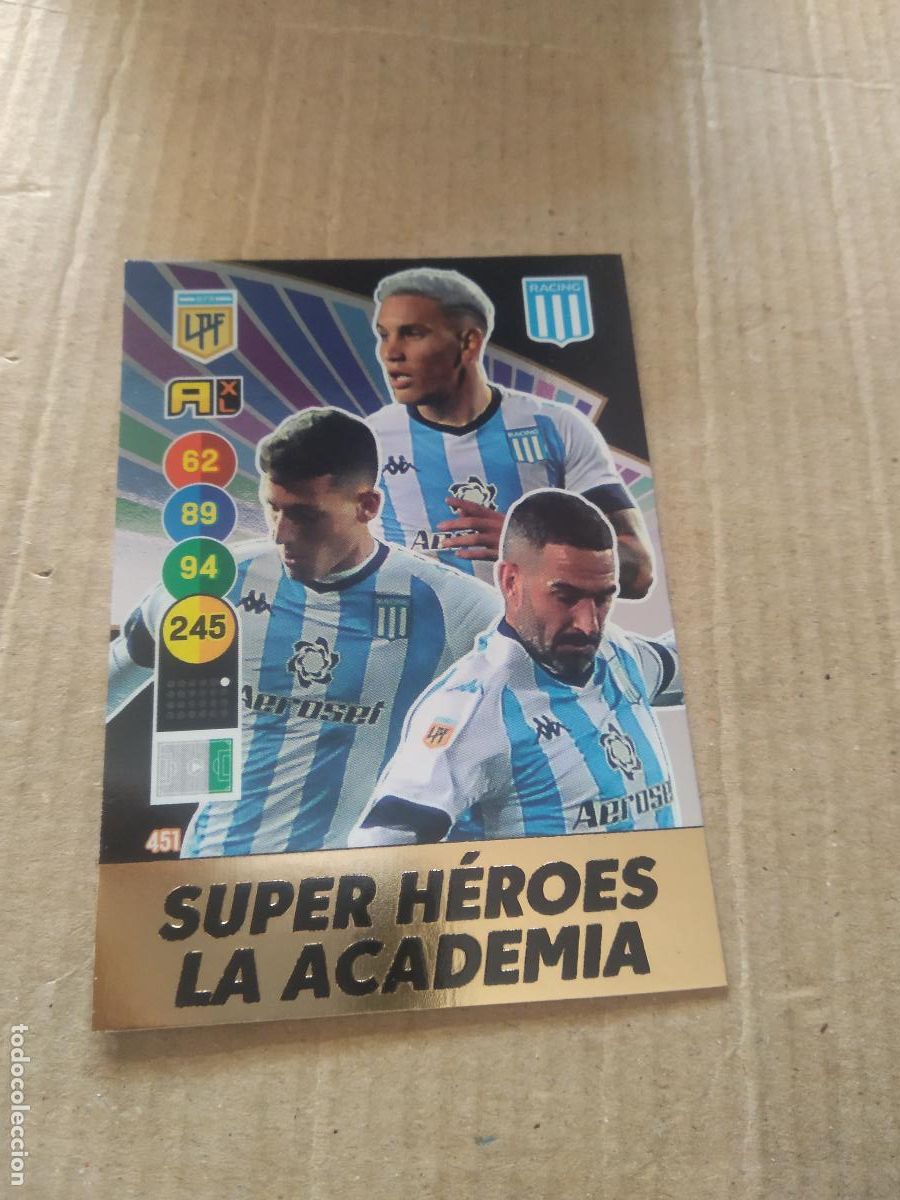 Football Stickers: 451 EQUIPO RACING CROMO FUTBOL ARGENTINO PANINI LIGA ARGENTINA 2021 ADRENALYN