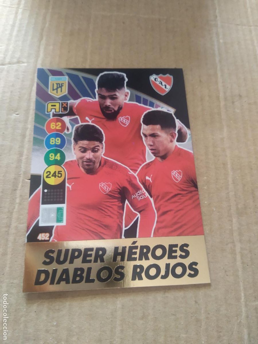 Football Stickers: 452 EQUIPO INDEPENDIENTE CROMO FUTBOL ARGENTINO PANINI LIGA ARGENTINA 2021 ADRENALYN