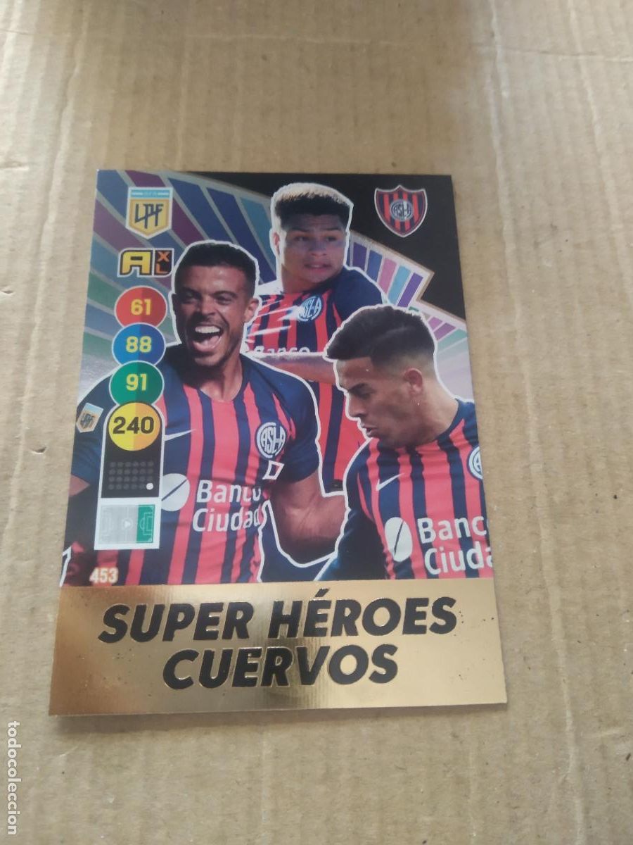 Football Stickers: 453 EQUIPO SAN LORENZO CROMO FUTBOL ARGENTINO PANINI LIGA ARGENTINA 2021 ADRENALYN