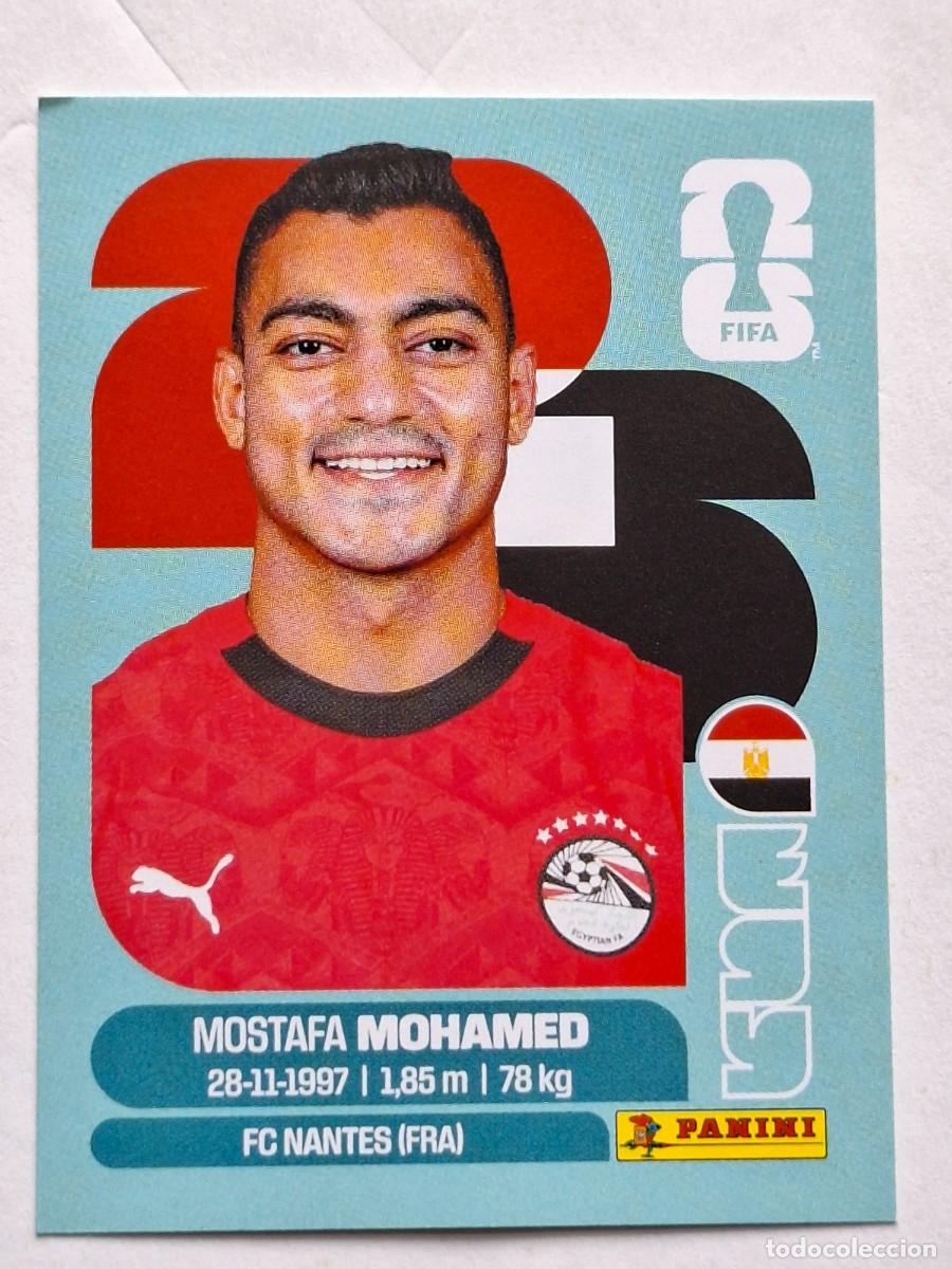 Football Stickers: #EGY 18 MOSTAFA MOHAMED (Egypt) - Panini FIFA World Cup 2026 Sticker
