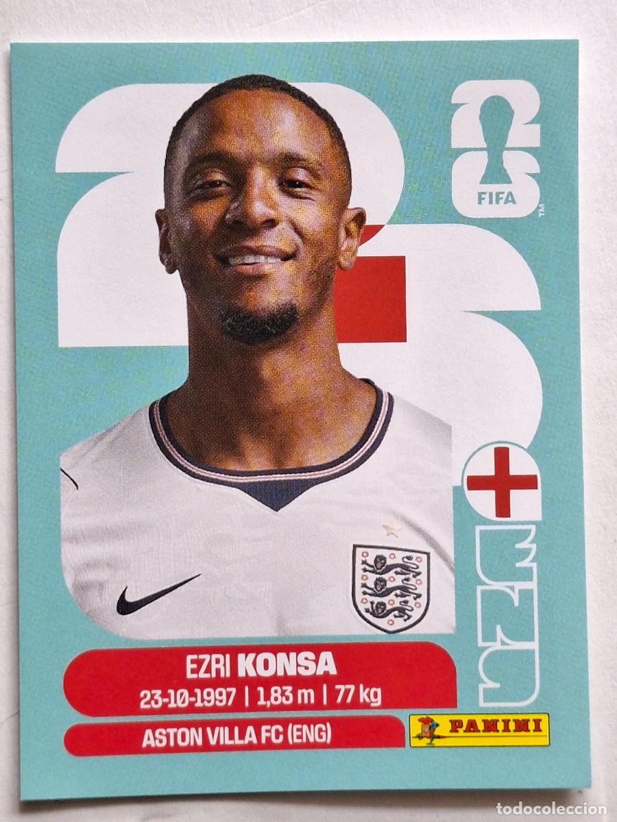 Cromos de F&uacute;tbol: #ENG 5 EZRI KONSA (England) - Panini FIFA World Cup 2026 Sticker