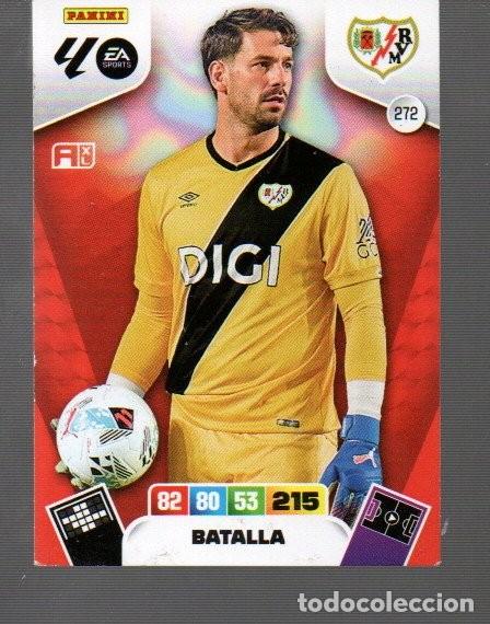 Cromos de F&uacute;tbol: CROMO DE FUTBOL XL ADRENALYN PANINI LIGA 2025/26 N&ordm; 272 DE RAYO VALLECANO BATALLA