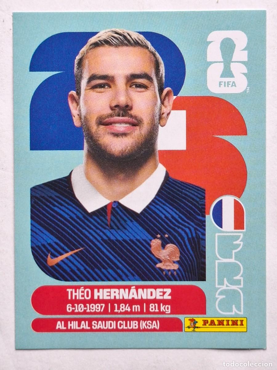 Cromos de F&uacute;tbol: #FRA 3 THEO HERNANDEZ (France) - Panini FIFA World Cup 2026 Sticker