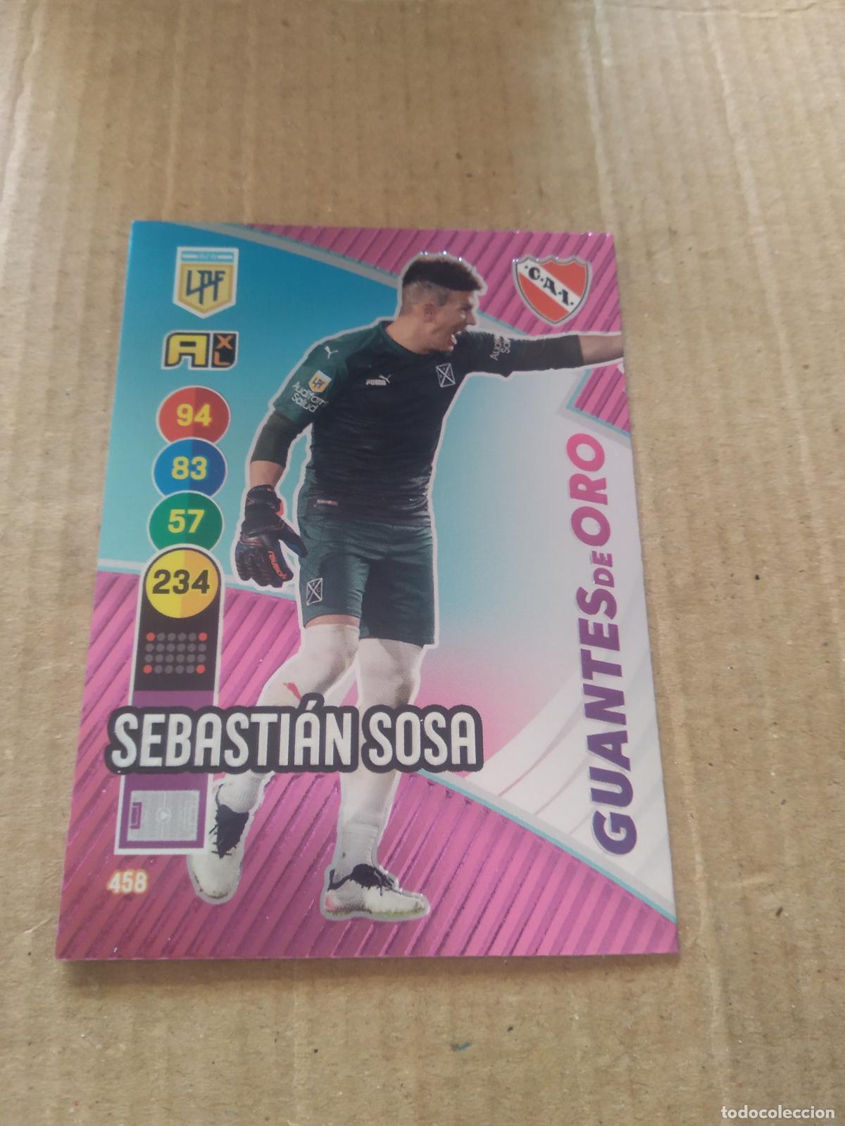 Cromos de F&uacute;tbol: 458 SEBASTIAN SOSA INDEPENDIENTE CROMO FUTBOL ARGENTINO PANINI LIGA ARGENTINA 2021 ADRENALYN