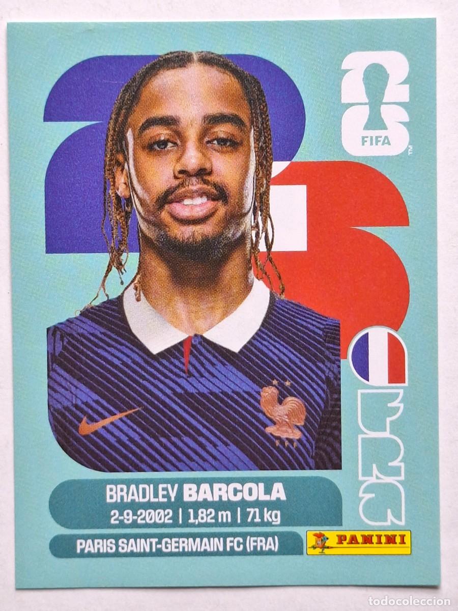 Cromos de F&uacute;tbol: #FRA 16 BRADLEY BARCOLA (France) - Panini FIFA World Cup 2026 Sticker