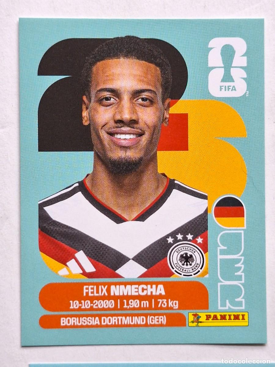 Cromos de F&uacute;tbol: #GER 12 FELIX NMECHA (Germany) - Panini FIFA World Cup 2026 Sticker