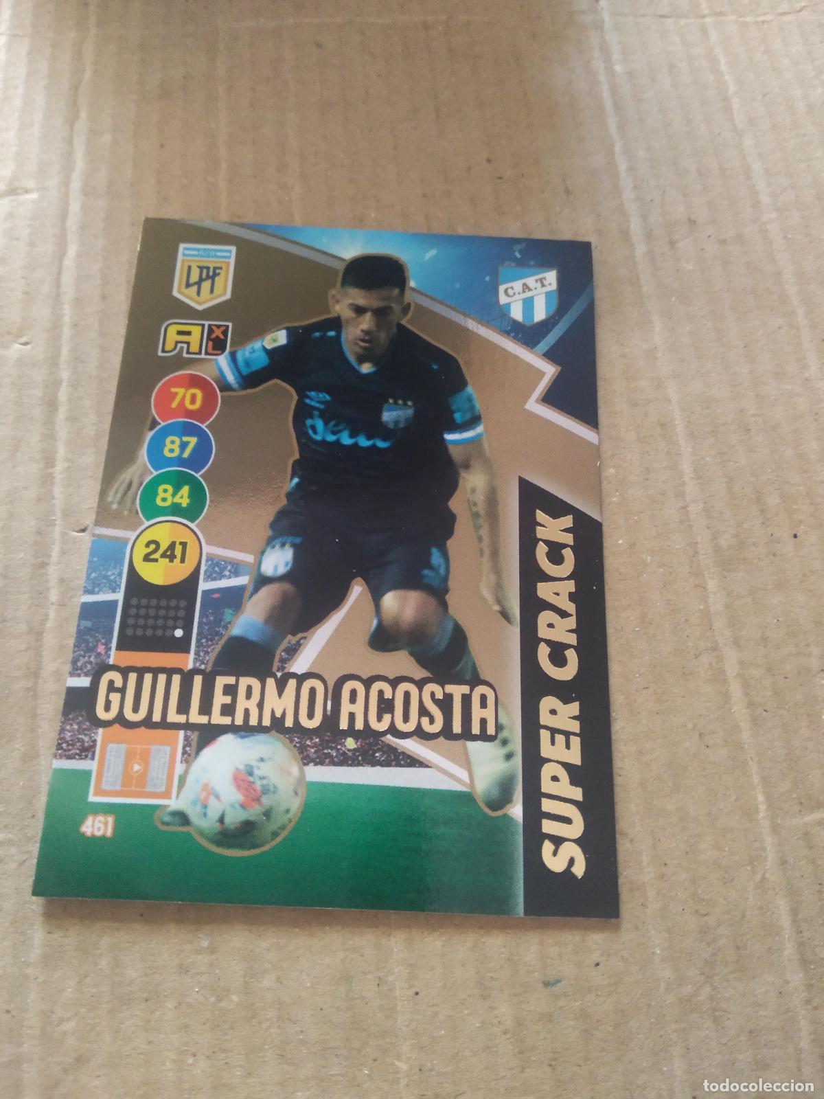 Cromos de F&uacute;tbol: 461 GUILLERMO ACOSTA ATLETICO TUCUMAN CROMO FUTBOL ARGENTINO PANINI LIGA ARGENTINA 2021 ADRENALYN