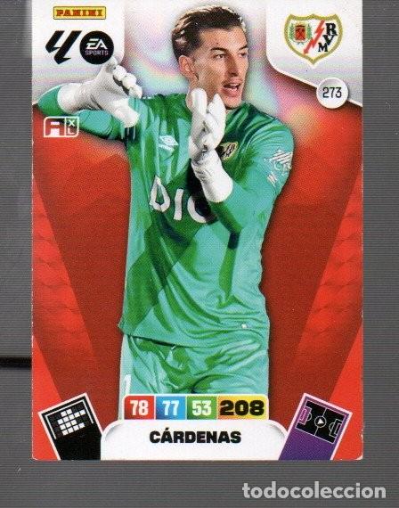 Cromos de F&uacute;tbol: CROMO DE FUTBOL XL ADRENALYN PANINI LIGA 2025/26 N&ordm; 273 DE RAYO VALLECANO C&Aacute;RGENAS
