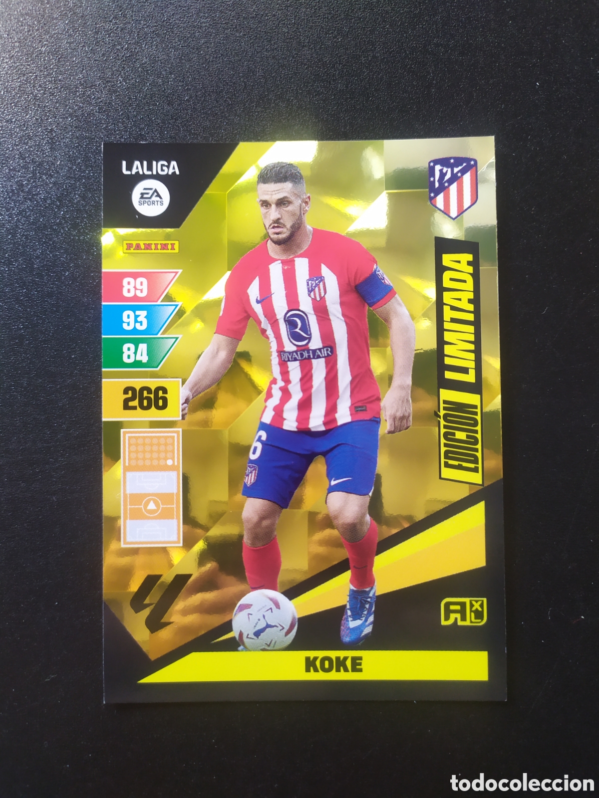 Cromos de F&uacute;tbol: Adrenalyn 2023 2024 23 24 panini Koke edicion limitada Atl&eacute;tico Madrid