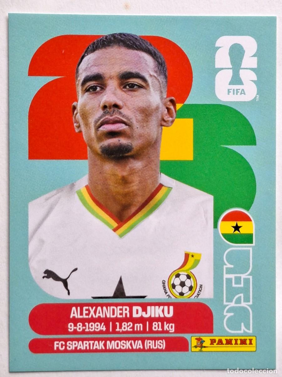 Cromos de F&uacute;tbol: #GHA 6 ALEXANDER DJIKU (Ghana) - Panini FIFA World Cup 2026 Sticker