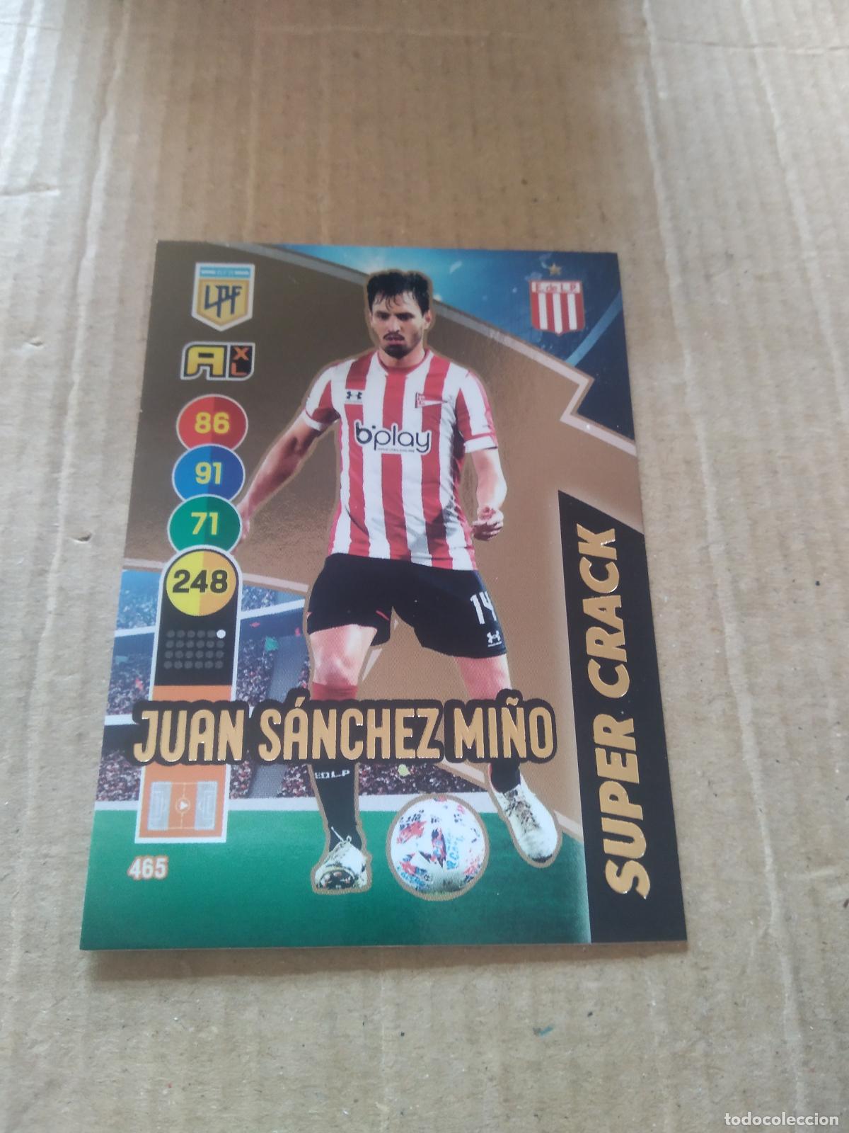 Cromos de F&uacute;tbol: 465 JUAN SANCHEZ MI&Ntilde;O ESTUDIANTES CROMO FUTBOL ARGENTINO PANINI LIGA ARGENTINA 2021 ADRENALYN