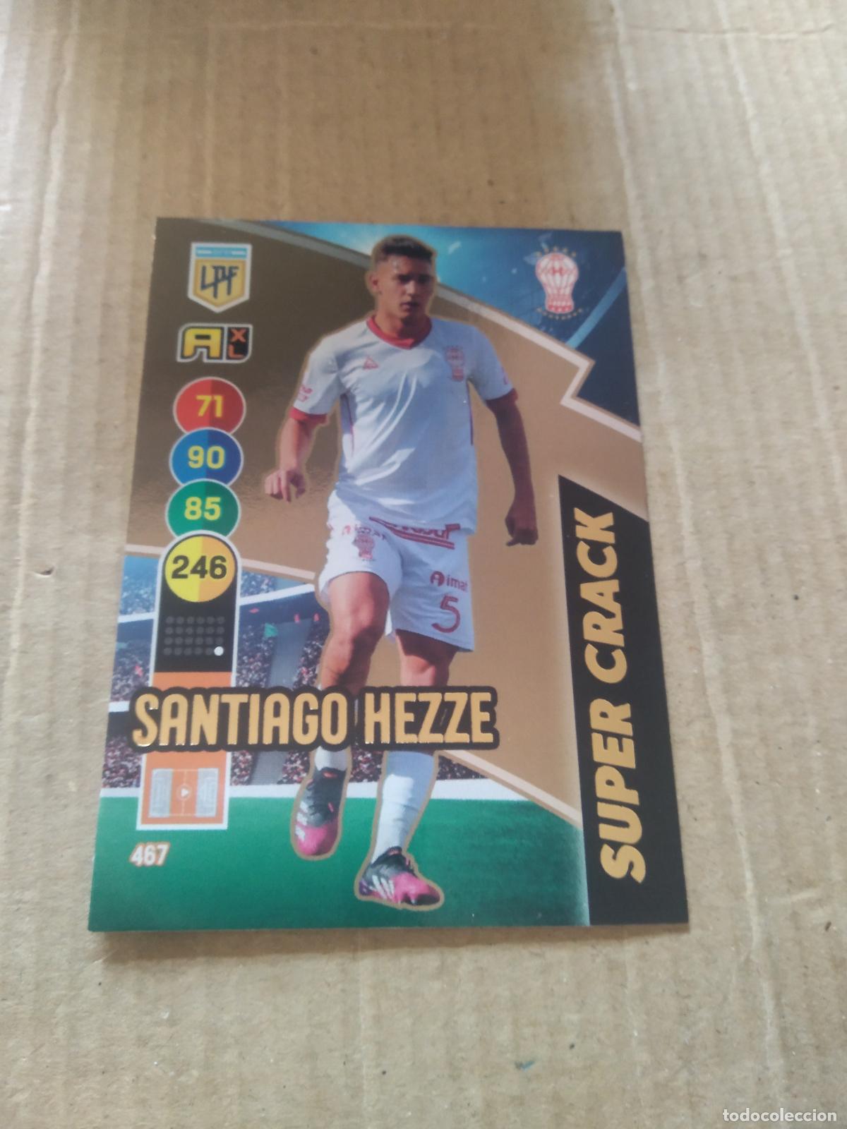 Cromos de F&uacute;tbol: 467 SANTIAGO HEZZE HURACAN CROMO FUTBOL ARGENTINO PANINI LIGA ARGENTINA 2021 ADRENALYN
