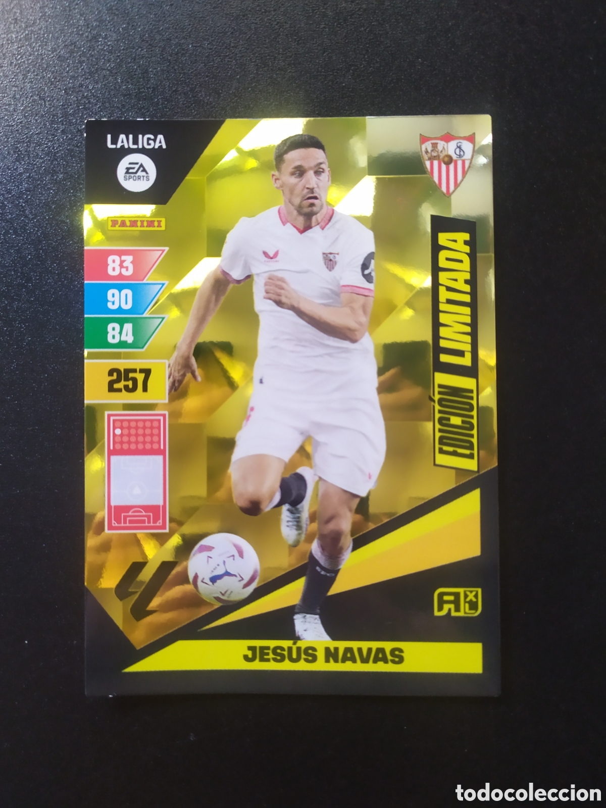 Cromos de F&uacute;tbol: Adrenalyn 2023 2024 23 24 panini Jes&uacute;s Navas edicion limitada Sevilla