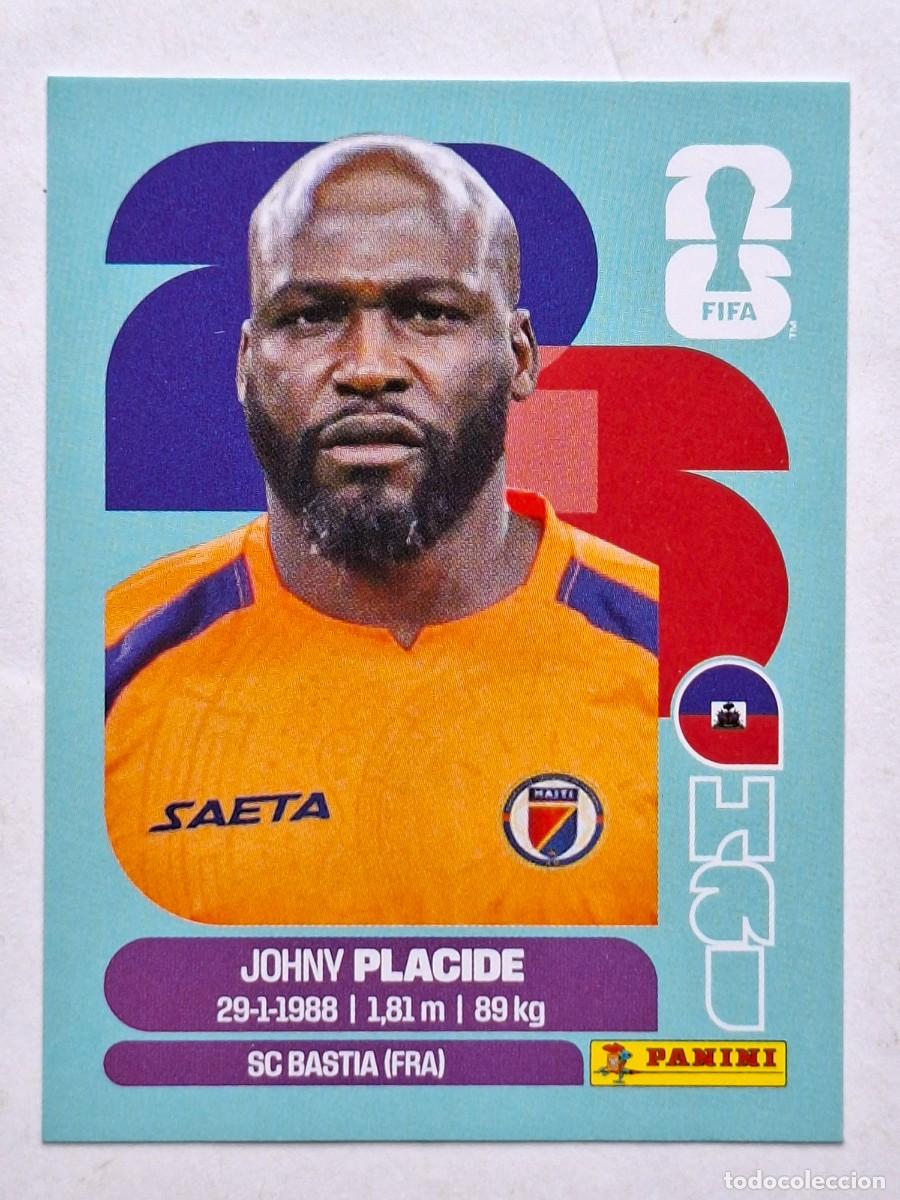Cromos de F&uacute;tbol: #HAI 2 JOHNY PLACIDE (Haiti) - Panini FIFA World Cup 2026 Sticker