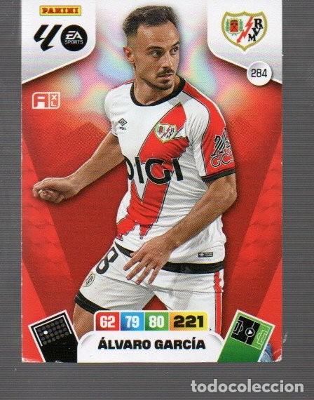 Cromos de F&uacute;tbol: CROMO DE FUTBOL XL ADRENALYN PANINI LIGA 2025/26 N&ordm; 284 DE RAYO VALLECANO &Aacute;LVARO GARCIA