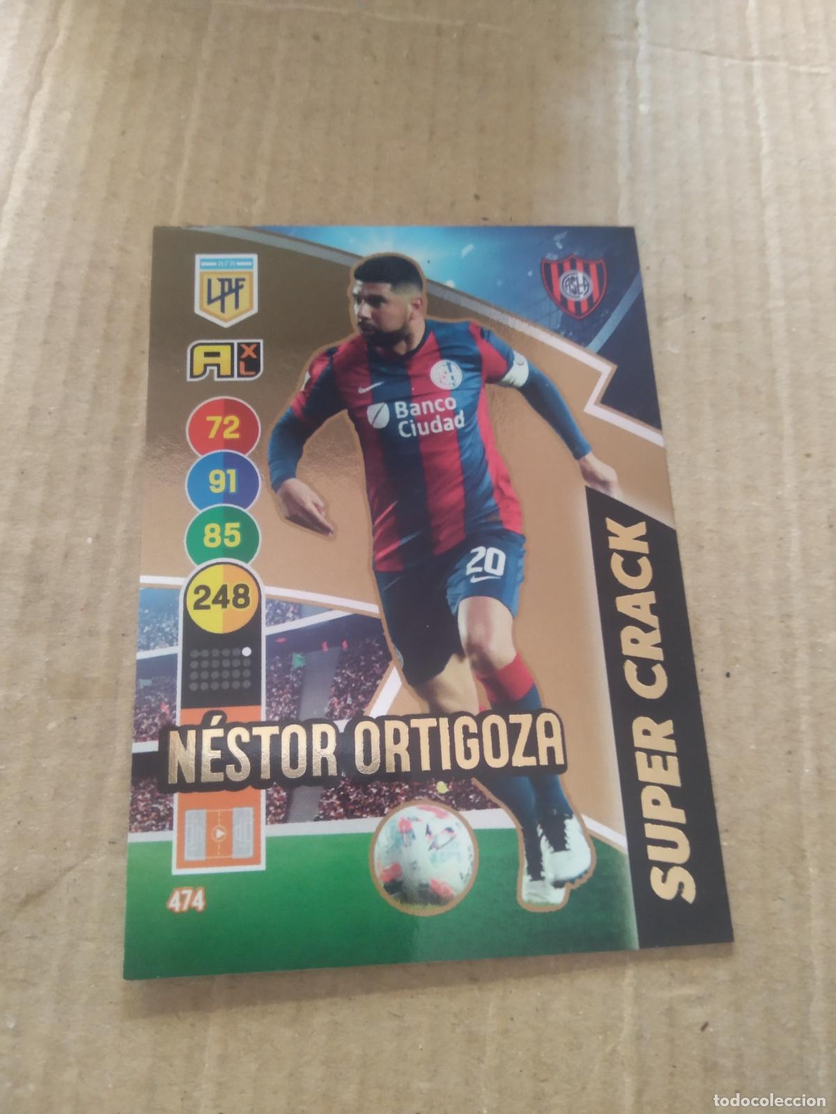 Cromos de F&uacute;tbol: 474 NESTOR ORTIGOZA SAN LORENZO CROMO FUTBOL ARGENTINO PANINI LIGA ARGENTINA 2021 ADRENALYN