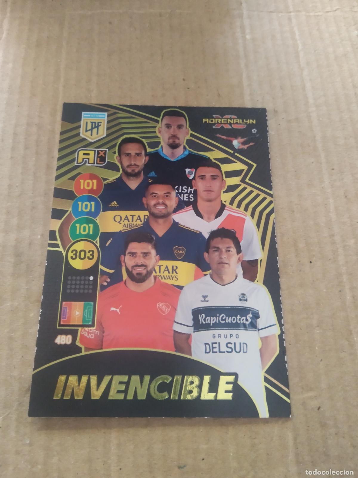 Cromos de F&uacute;tbol: 480 INVENCIBLE FRANCO ARMANI CROMO FUTBOL ARGENTINO PANINI LIGA ARGENTINA 2021 ADRENALYN