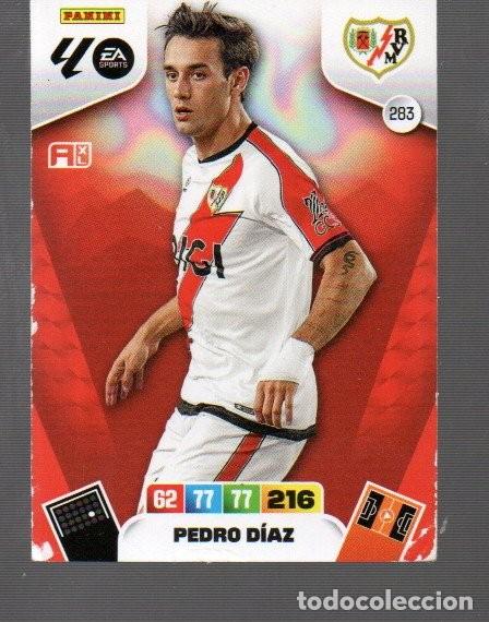 Cromos de F&uacute;tbol: CROMO DE FUTBOL XL ADRENALYN PANINI LIGA 2025/26 N&ordm; 283 DE RAYO VALLECANO PEDRO DIAZ